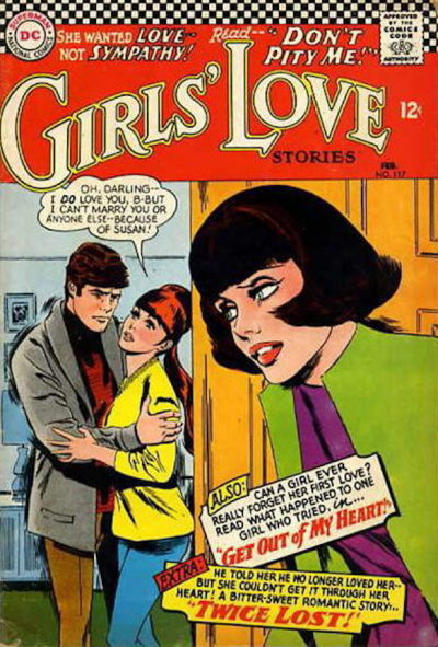 Girls' Love Stories (DC, 1949 series) #117 (February 1966)
