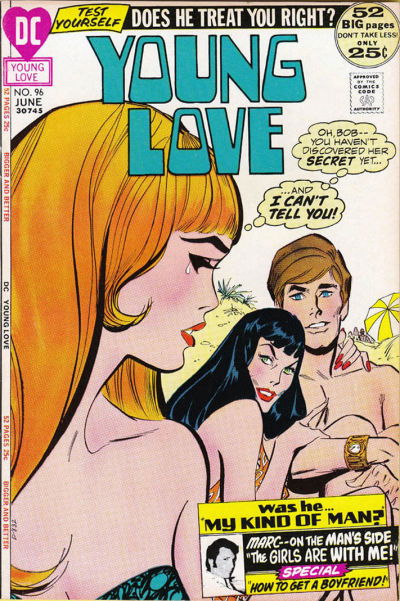 Young Love (DC, 1963 series) #96 (June 1972)