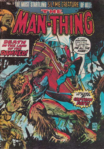 The Man-Thing (Yaffa/Page, 1979 series) #5 [1981?]