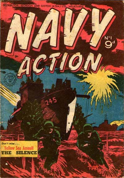 Navy Action (Horwitz, 1954 series) #1 ([June 1954?])