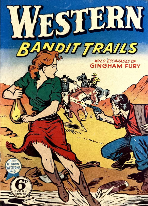 Blue Ribbon Westerns (Rosnock, 1950? series) #5 ([August 1950?])