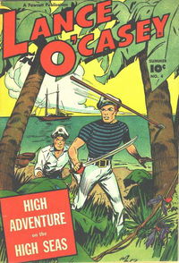 Lance O'Casey (Fawcett, 1946 series) #4 (Summer 1948)