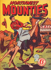 Blue Ribbon Westerns (Rosnock, 1950 series)  #10 ([1951?]) — Northwest Mounties