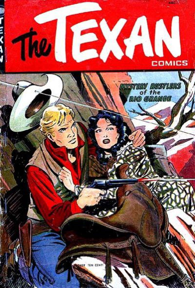 The Texan (St. John, 1948 series) #5 August 1949