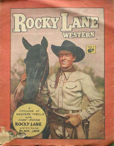 Rocky Lane Western Comic (Cleland, 1949? series) #1 [1949?]