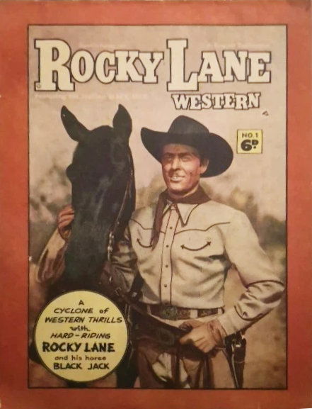 Rocky Lane Western Comic (Cleland, 1949? series) #1 ([1949?])