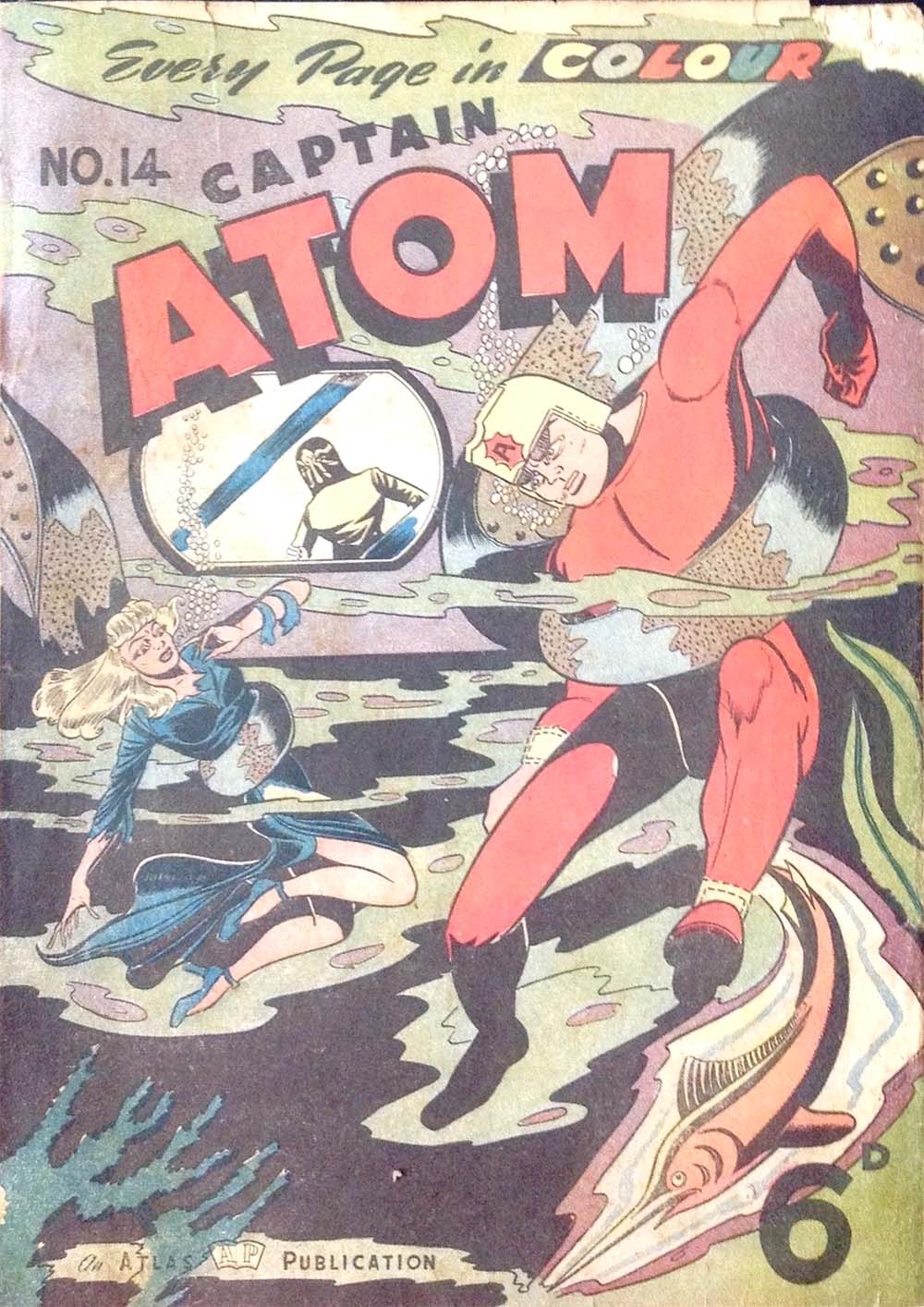 Captain Atom (Atlas, 1948 series) #14 ([April 1949?])