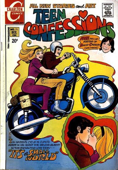 Teen Confessions (Charlton, 1959 series) #71 (December 1971)