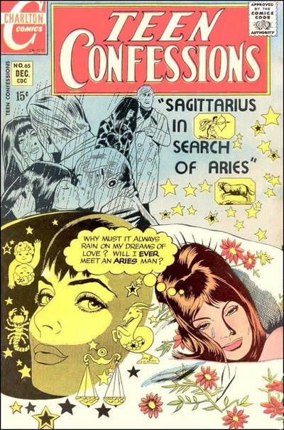 Teen Confessions (Charlton, 1959 series) #65 (December 1970)