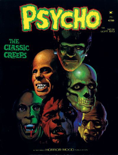 Psycho (Skywald, 1971 series) #14 September 1973