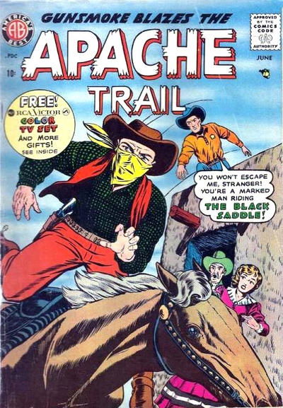 Apache Trail (Farrell, 1957 series) #4 (June 1958)