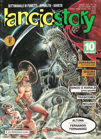 Lanciostory (Eura Editoriale, 1975 series) v16#43 (29 Ottobre 1990)