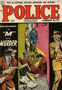 Police Comics  #124 (February 1953)