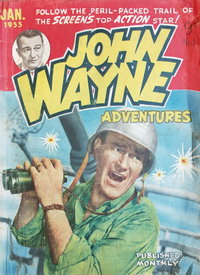 John Wayne Adventures (Red Circle, 1955 series)  #1 (January 1955)