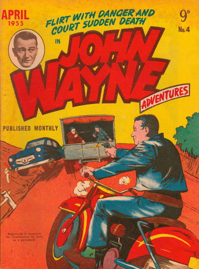 John Wayne Adventures (Red Circle, 1955 series) #4 April 1955