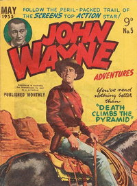 John Wayne Adventures (Red Circle, 1955 series)  #5 (May 1955)