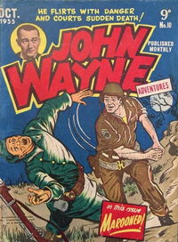 John Wayne Adventures (Red Circle, 1955 series)  #10 (October 1955)