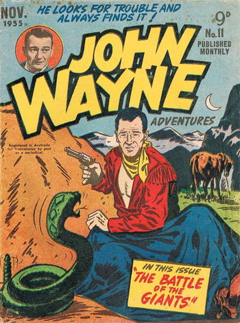 John Wayne Adventures (Red Circle, 1955 series) #11 (November 1955)