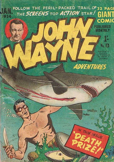 John Wayne Adventures (Red Circle, 1955 series) #13 January 1956