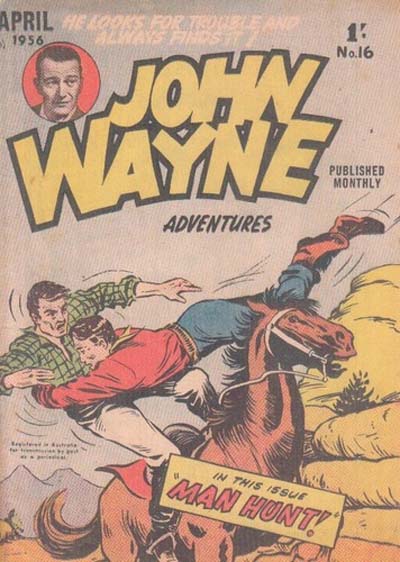 John Wayne Adventures  #16 (April 1956)