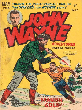 John Wayne Adventures (Red Circle, 1955 series) #17 (May 1956)