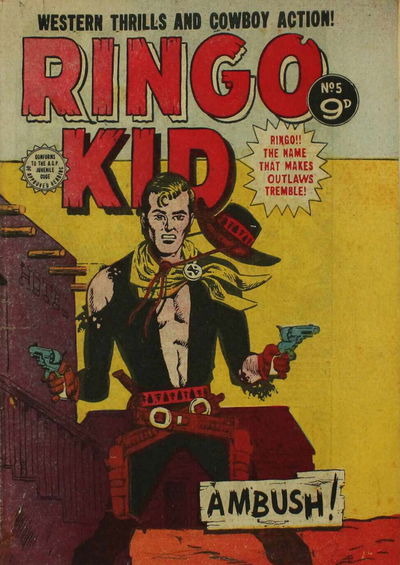 Ringo Kid (Horwitz, 1955 series) #5 [November 1955?]