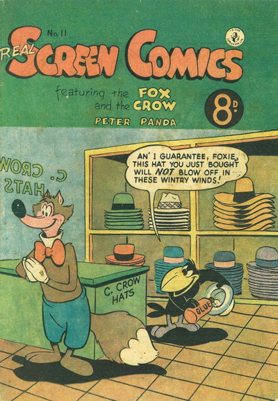 Real Screen Comics  #11 ([March 1955?])