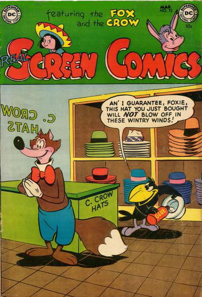 Real Screen Comics (DC, 1945 series) #72 March 1954