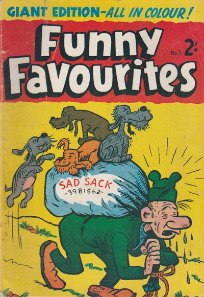 Funny Favourites Giant Edition (Magman, 1960? series) #1 [December 1961]