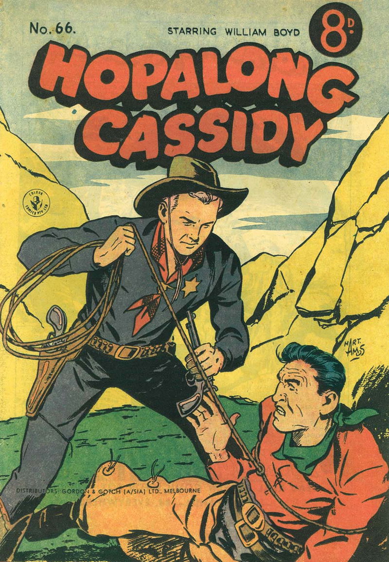 Hopalong Cassidy (Colour Comics, 1954 series) #66 ([November 1954?])