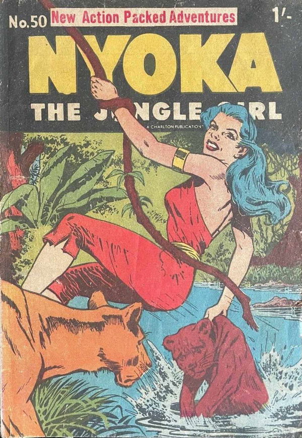 Nyoka the Jungle Girl (Cleland, 1949 series) #50 ([June 1953])