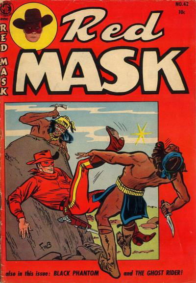 Red Mask (Magazine Enterprises, 1954 series) #42 June-July 1954