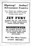 Manhunter (Pyramid, 1951 series) #50 — Mystery! Action! Adventure Comics [Jet Fury; Manhunter] (page 1)