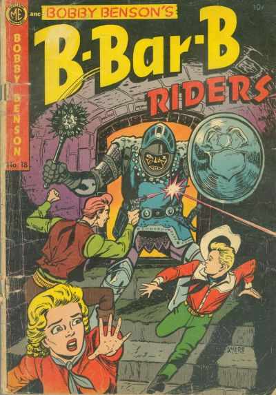 Bobby Benson's B-Bar-B Riders (Magazine Enterprises, 1950 series) #18 (January-February 1953)