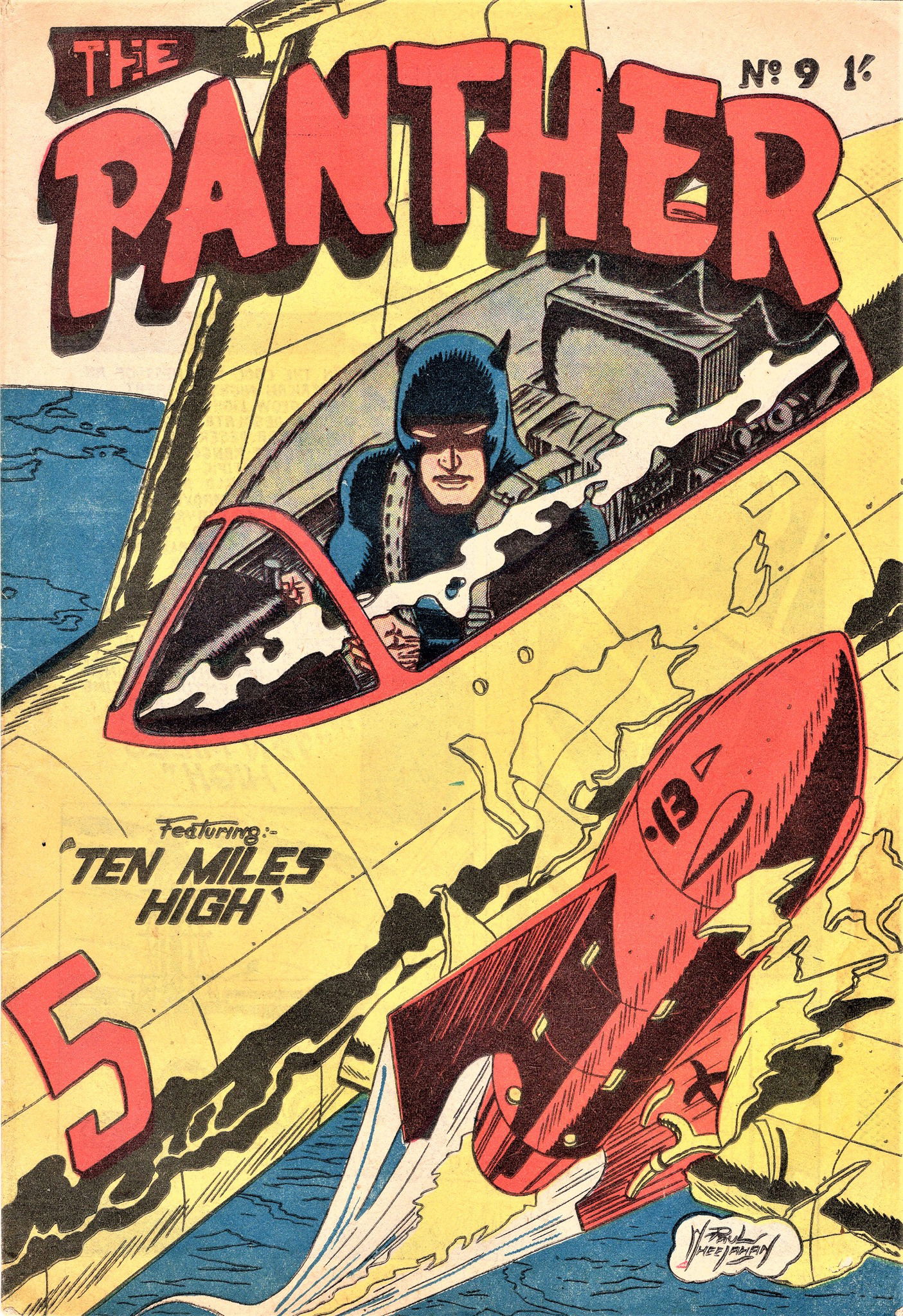The Panther (Youngs, 1957 series) #9 ([January 1958?])