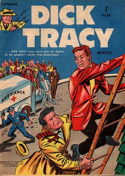 Dick Tracy Monthly (Illustrated, 1952 series) #89 September 1957