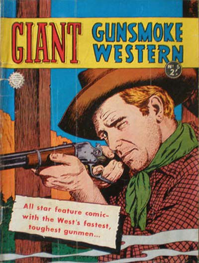 Giant Gunsmoke Western (Horwitz, 1958? series) #5 [November 1958?]