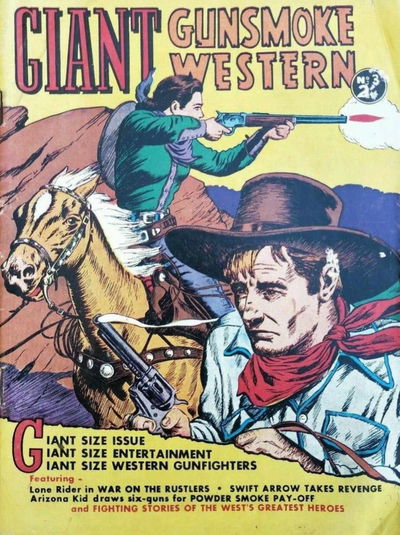 Giant Gunsmoke Western (Horwitz, 1958? series) #3 [July 1958?]