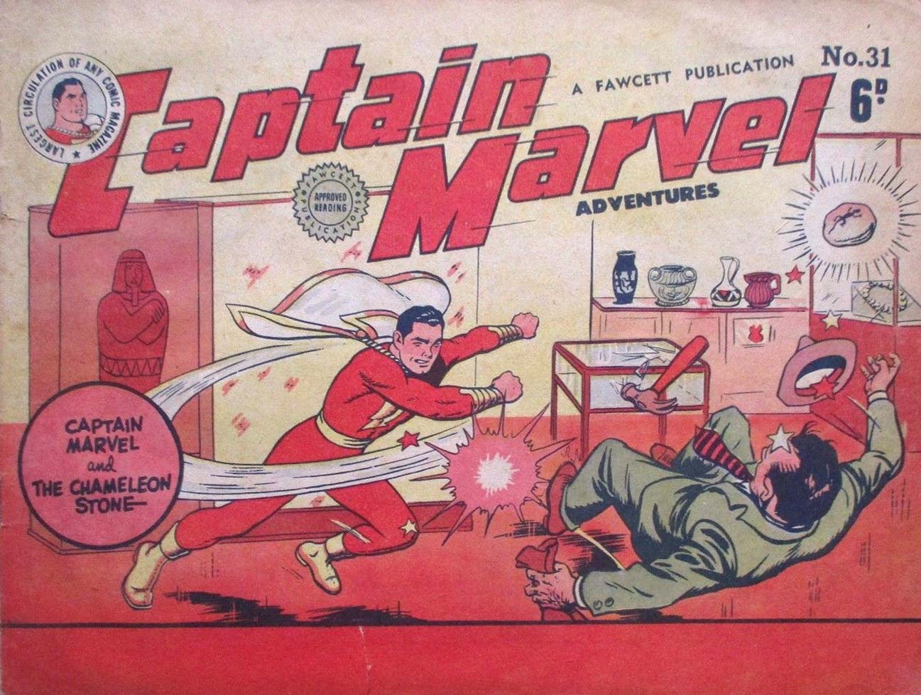 Captain Marvel Adventures (Cleland, 1949 series) #31 ([February 1949?])