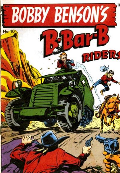 Bobby Benson's B-Bar-B Riders  #10 (July 1951)