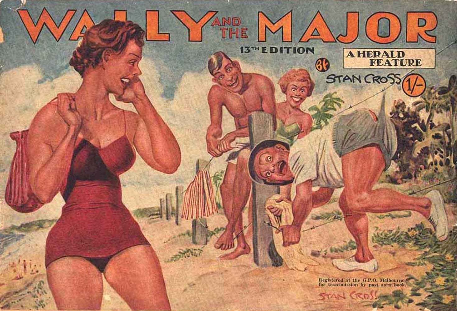 Wally and the Major [Herald] (Herald and Weekly Times, 1942? series) #13 (1954)