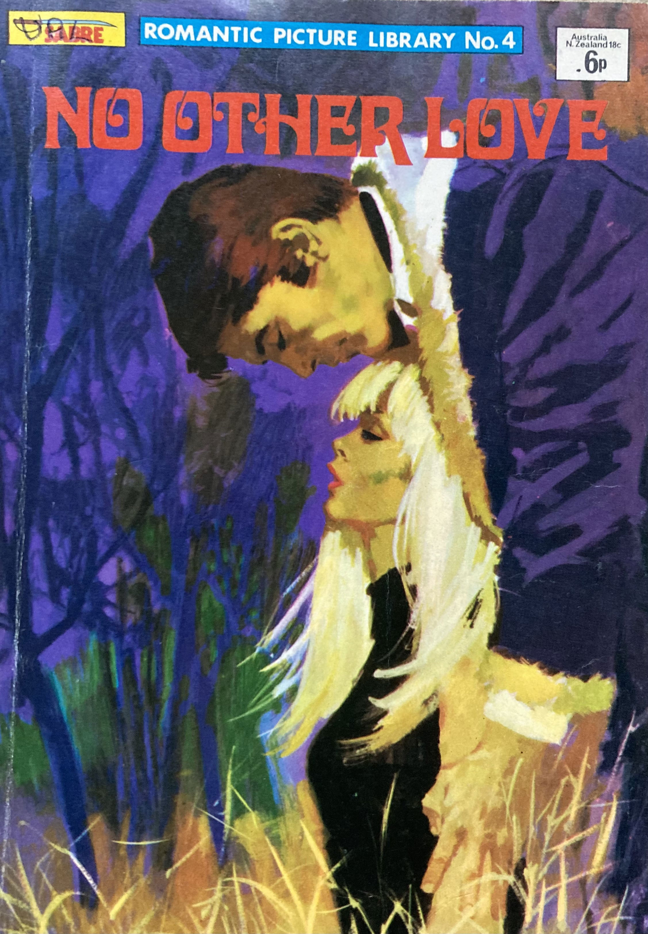 Sabre Romantic Picture Library (Sabre, 1971 series) #4 (1971)