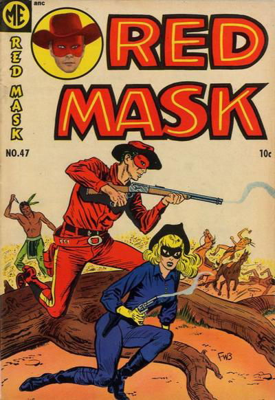 Red Mask (Magazine Enterprises, 1954 series) #47 (April 1955)