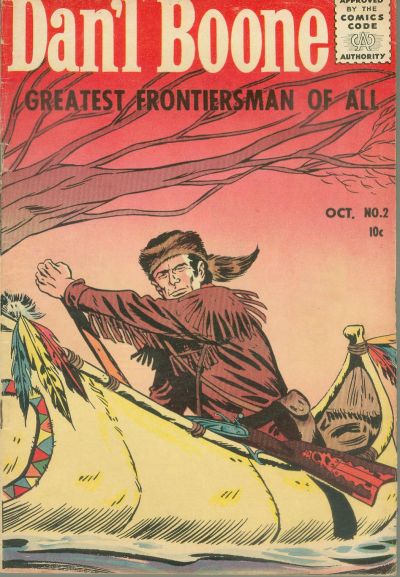 Dan'l Boone (Magazine Enterprises, 1955 series) #2 (October 1955)
