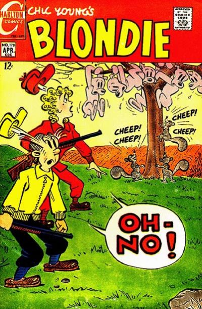 Blondie (Charlton, 1969 series) #178 (April 1969)