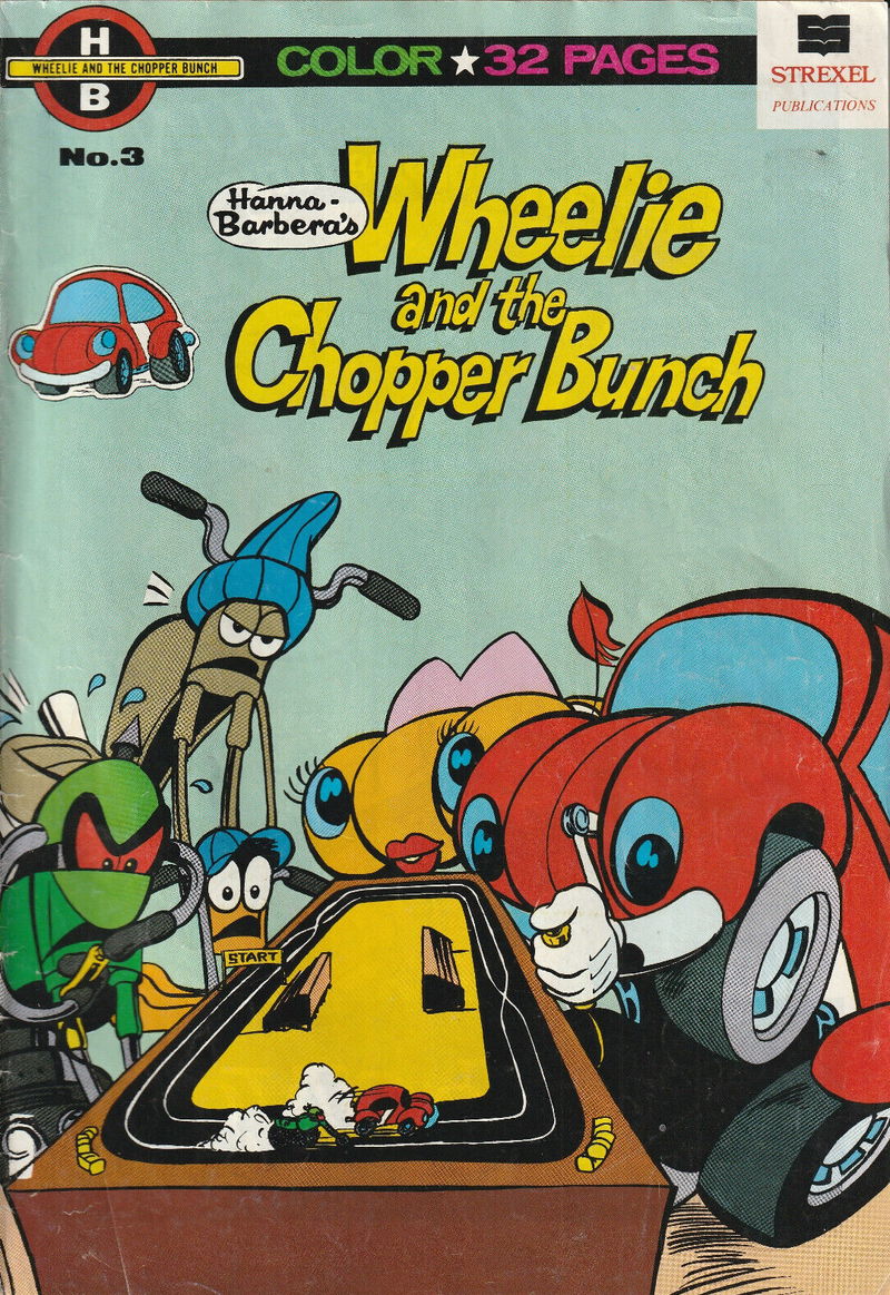 Hanna-Barbera's Wheelie and the Chopper Bunch (Strexel, 1990? series) #3 ([July 1983?])