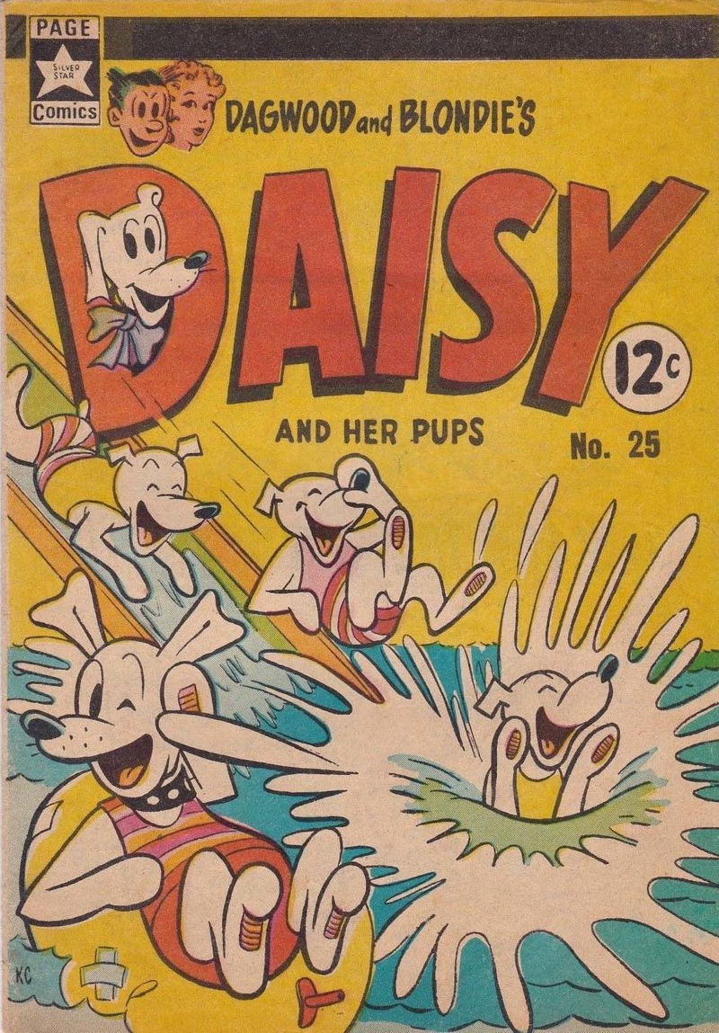 Daisy and Her Pups (Yaffa/Page, 1966 series) #25 — Dagwood and Blondie's Daisy and Her Pups ([December 1968?])