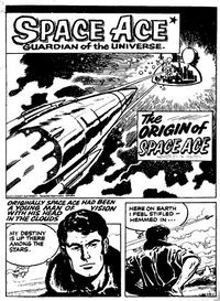 Space Ace Guardian of the Universe (Atlas Publishing, 1960 series) #14 — The Origin of Space Ace