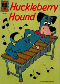 Huckleberry Hound (Dell, 1960 series) #15 (February 1962)