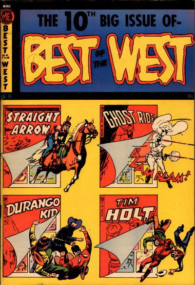 Best of the West (Magazine Enterprises, 1951 series) #10 [A-1 87] (September-October 1953)